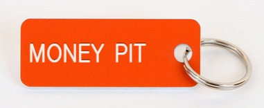 Money pit keyring